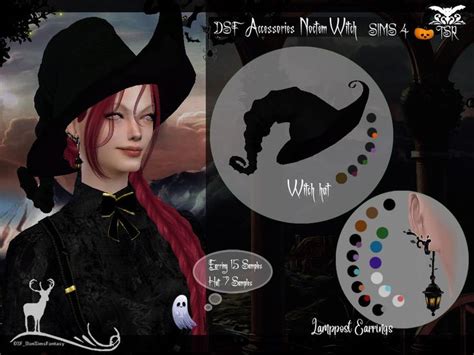 The Sims 4 Witches Dsf Accessories Noctem Witch In 2021 Sims 4