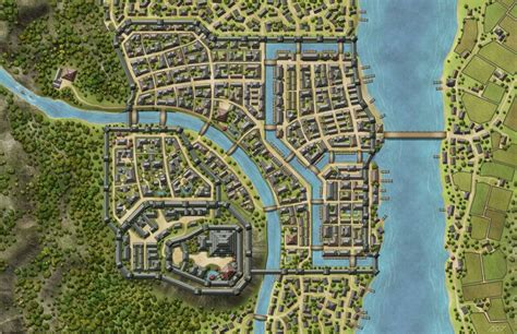 Pin By Scott Pryde On Minecraft Fantasy World Map Fantasy City Map