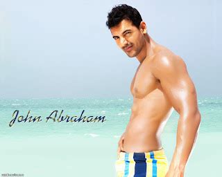 Shirtless Bollywood Men John Abraham Shirtless And With Long Hair