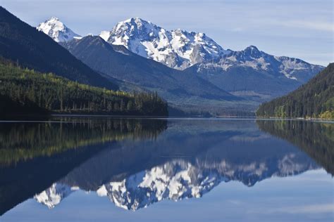 British Columbia Mountains Lake Landscape Nature Global