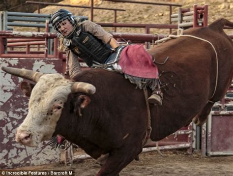 Hello Cowgirl Meet Maggie Parker Americas Only Professional Female Bullrider Daily Mail Online