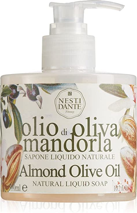 Nesti Dante Almond Olive Oil Natural Liquid Soap Ml Amazon Co Uk