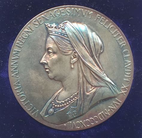 World Medals Diamond Jubilee Of Queen Victoria 1897