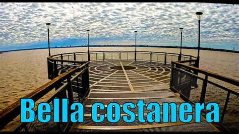 Recorro una de las más lindas costaneras del Paraná la costanera