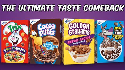 General Mills Is Bringing Back The Classic 80s Taste Of Popular