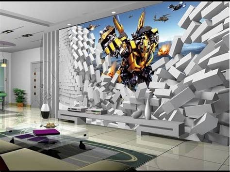 When you own a 3d wallpaper design. 20 Most Stunning 3D Wallpaper For Walls Decorating - YouTube