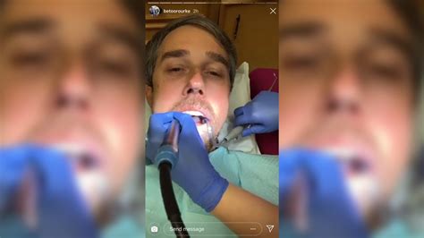Beto Orourke Instagrams Dentist Visit Talks Life On Us Mexico Border