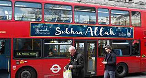 Bus Adverts To Proclaim Glory To Allah Christian Concern