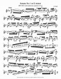 Bach Sonata No.1 in G minor (BWV 1001) Sheet music for Violin (Solo ...