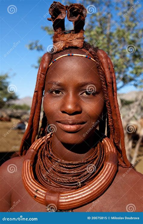 Himba Girl Portrait Namibia Editorial Photo 68797711