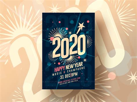 New Year Flyers Template Collection