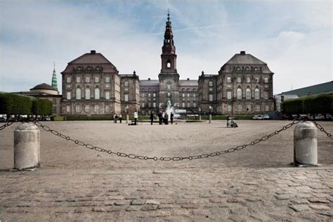 Christiansborg Danish Parliament Copenhagen København Danmark