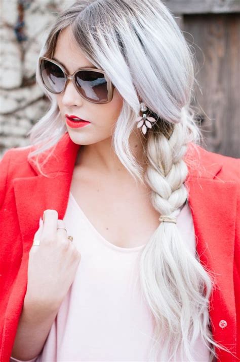 Growing out gray hair with highlights. Ash Grey Blonde - The Best Shades of Blonde to Dye Your ...