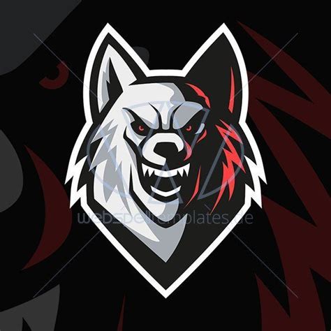 L039 1gaming Logo Clan Logo Vector Mascot Wolf By Andyhanne Animal
