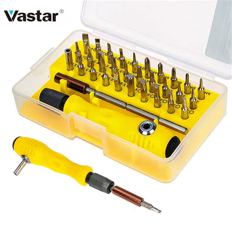 Vastar 32 In 1 Precision Screwdriver Set Mini Magnetic Screwdriver Set