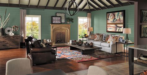 Casual Living Room Ideas And Inspirational Paint Colors Behr