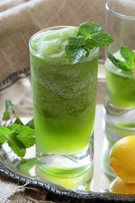 Authentic Limonana Recipe Middle Eastern Frozen Mint Lemonade By