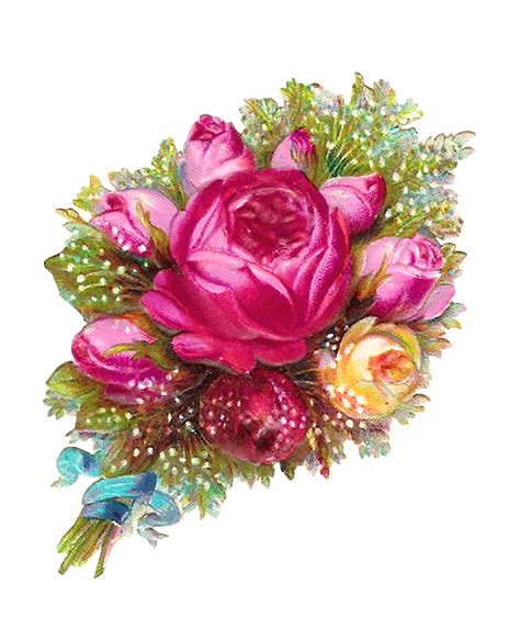 Download Pink Roses Flowers Bouquet Transparent Hq Png Image Freepngimg