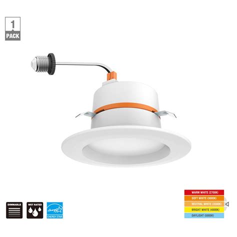 Founded in 1984, wac lighting has become renowned one of its specialties is recessed led lighting suitable for indoor and outdoor residential or commercial use. Commercial Electric 4 in. Color Temperature Selectable ...