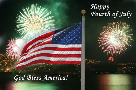 Happy Fourth Of July God Bless America Visions Design Center