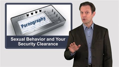Sexual Behavior And Your Security Clearance Youtube