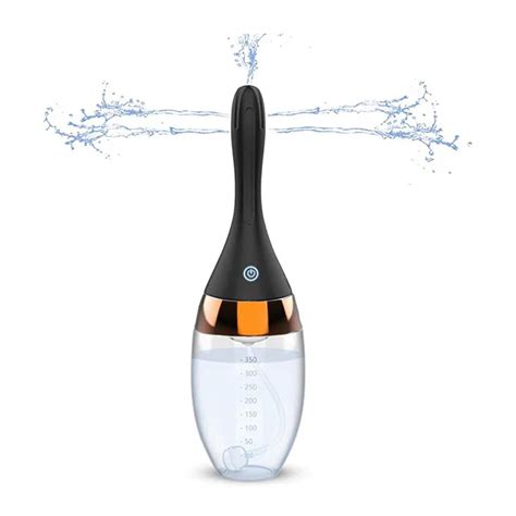 Electric Enema Bulb With 3 Speeds Automatic Anal Cleaner Enema