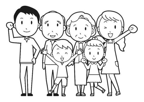 Dibujos De Familia Para Colorear Y Imprimir Ser Madre Comunidad De