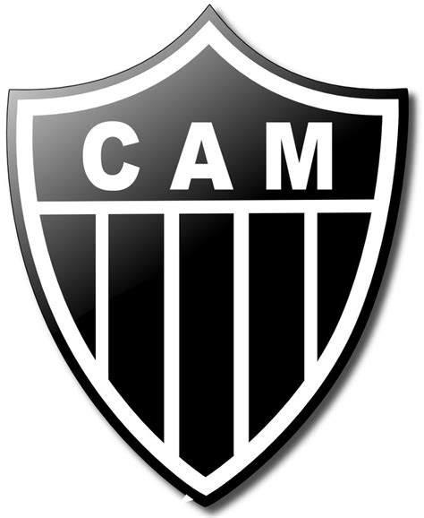 Site oficial do clube atlético mineiro, o maior e mais tradicional clube de futebol de mg. Escudo do Atlético Mineiro | Clube atlético mineiro, Times ...