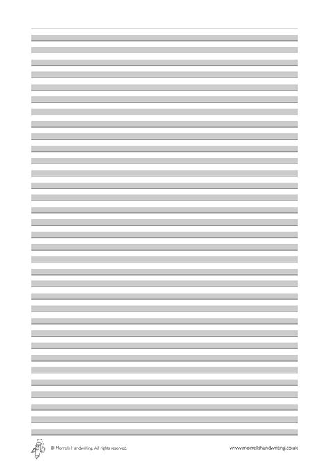 Lined Cursive Paper Abc Order Writing Paper Alphabetical Order