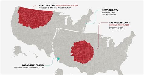 These Powerful Maps Show The Extremes Of Us Population Density