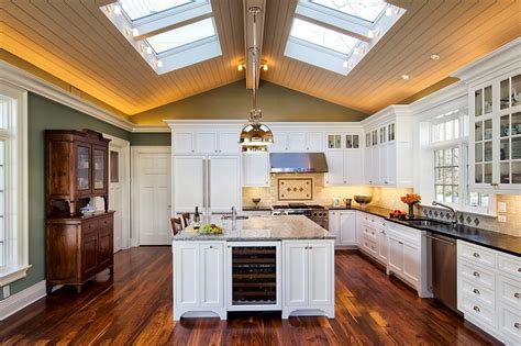 They allow for bright natural light. 25 Captivating Ideas for Kitchens with Skylights