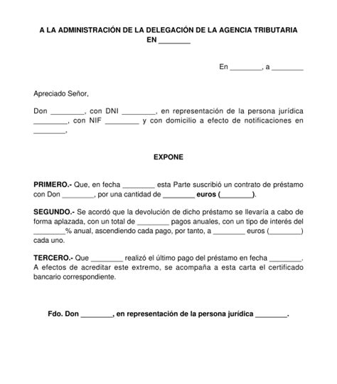 Ejemplo De Carta De Prestamo De Dinero Opciones De Ejemplo