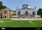 Chiswick House, Vista exterior trasera de la histórica villa, Inglés ...