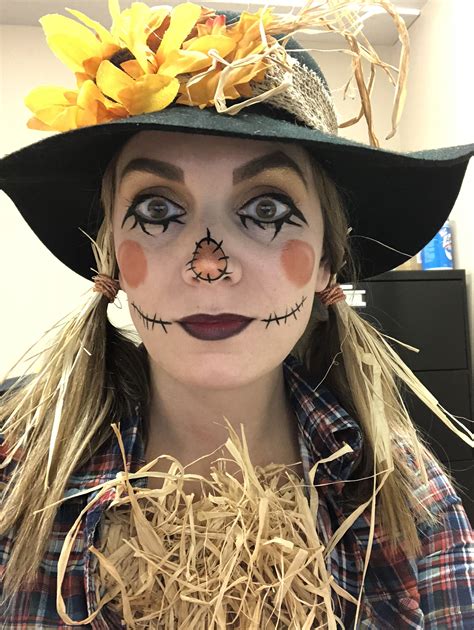 Scarecrow Makeup Scarecrow Makeup Halloween Spooky Halloween