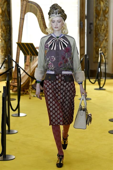 Gucci Cruise 2018 Look 102 Fashion Gucci Big Fashion