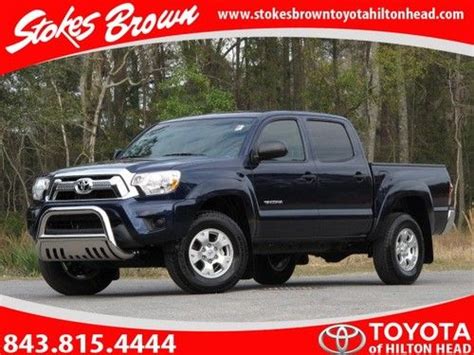 Sell Used 2013 Toyota Tacoma 2wd Double Cab I4 At Prerunner In Bluffton