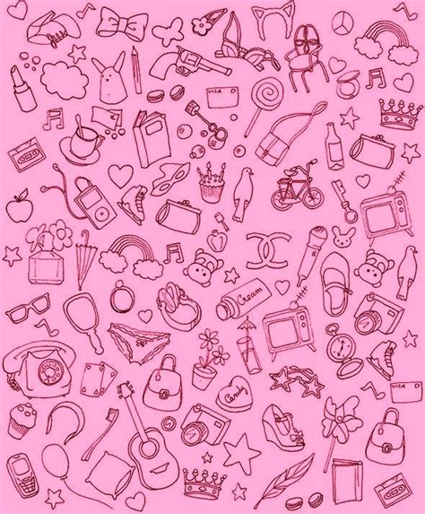 Girly Things Pink Color Fan Art 20586117 Fanpop