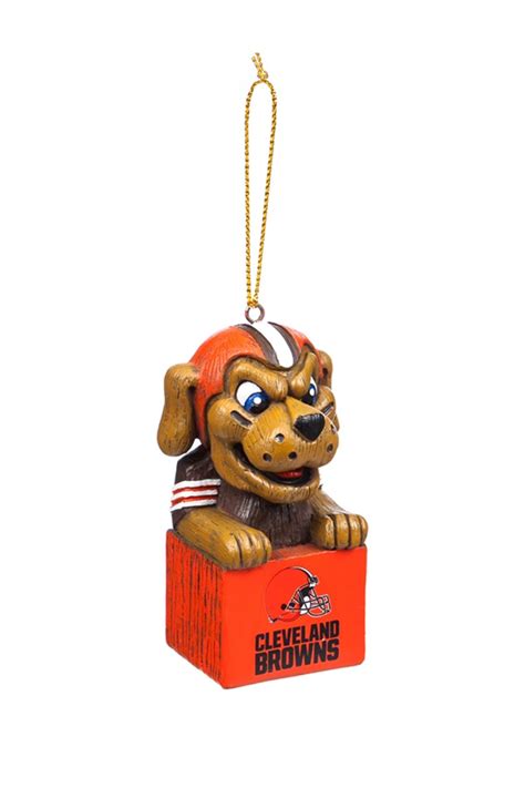 Cleveland Browns Mascot Ornament Browns Mascot Mascot Cleveland Browns