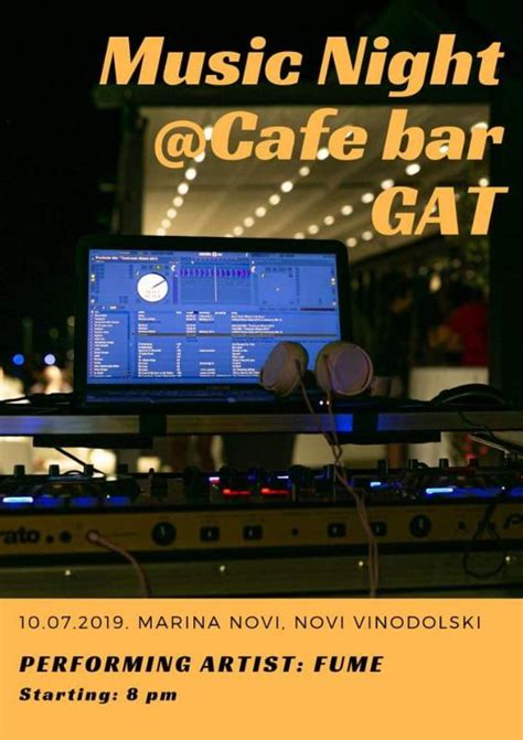 Muzikacaffe Bar Gat Turistička Zajednica Grada
