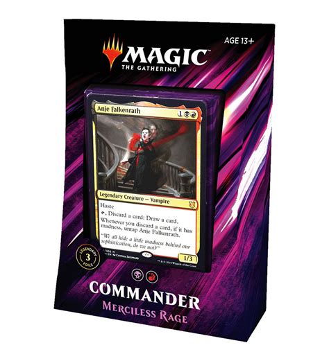 Magic The Gathering Merciless Rage Commander Deck English