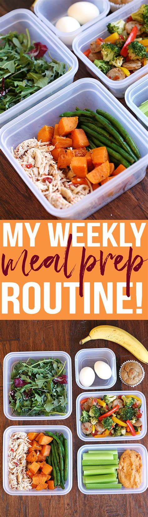 My Favorite Recipes Youll Love My Weekly Meal Prep Routine Complete With All My Favorite Go To