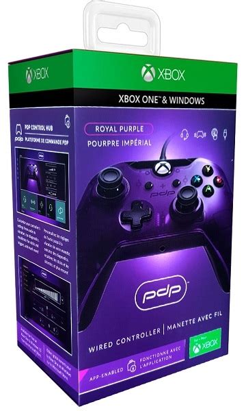Pdp Wired Controller Royal Purple Xbox Onewin 10 Pc