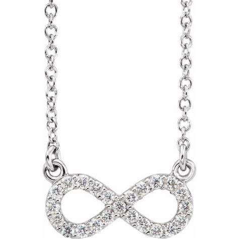 Infinity Necklaces Diamond Infinity Pendants With Gold In Pa