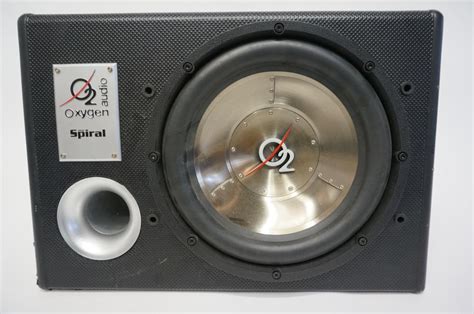 12 Oxygen Audio Subwoofer In A Enclosure Box Property Room