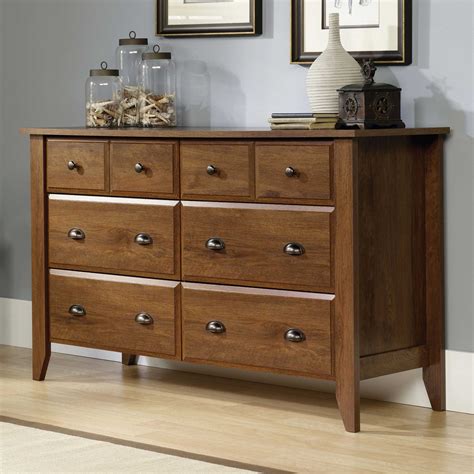 We would definitely recommend them to anyone looking for quality carpet, and excellent installation! Sauder Shoal Creek 6 Drawer Dresser | Dressers | Furniture ...