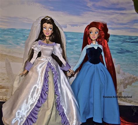Vanessa Wedding Day Repaint 17 Inches And Ariel Kingdom Dress 17 Inches