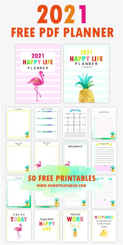 printable planners    organize  life