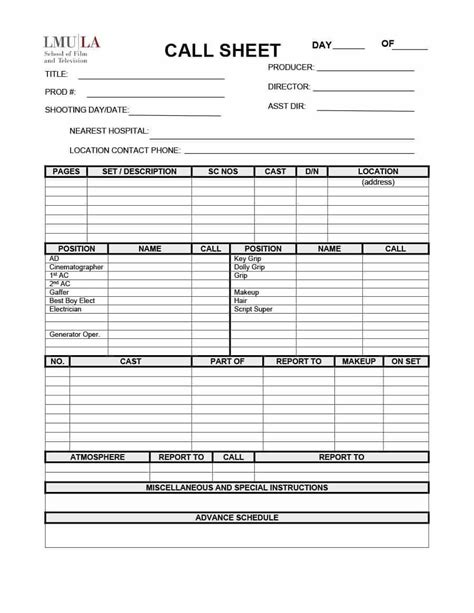 40 Printable Call Log Templates In Microsoft Word And Excel Throughout