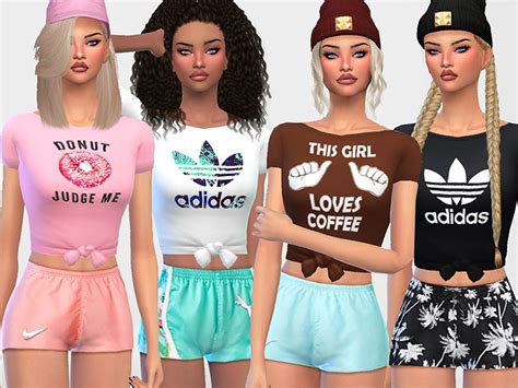 Available In 19 Designs Found In Tsr Category Sims 4 Female Everyday