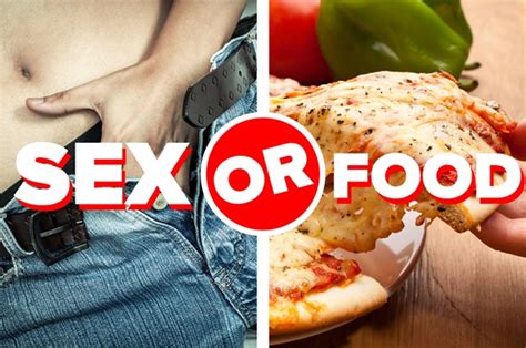 This Poll Will Reveal Once And For All Whether You Prefer Food Or Sex